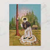 サンセラピムオブサロフ祈りの言葉カード ポストカード (正面)