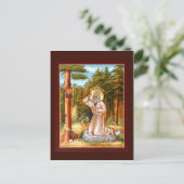 サンセラピムオブサロフ祈りの言葉カード ポストカード (スタンド正面)