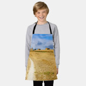 サンソルへの道 エプロン (着用した状態)