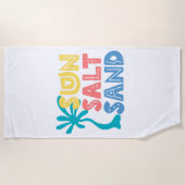 サンソルトサンドサマービベス ビーチタオル (正面)