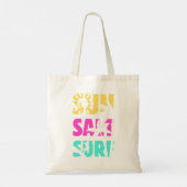 サンソルトサーフ – サマーバイブ トートバッグ (裏面)