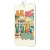 サンソルト – レトロビーチVibes カーエアーフレッシュナー (左)