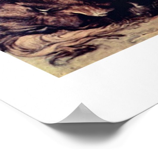 サンソンとライオン(フランチェスコ・ヘイズ) ポスター (角)