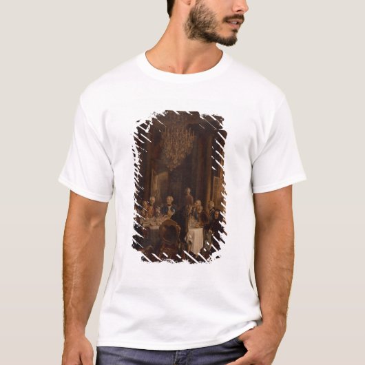 サンソーチの夕食会1850年 Tシャツ (正面)