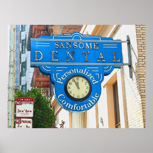 サンソーム歯科 ポスター (正面)