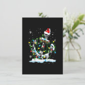 サンタいかりカッコいいクリスマスライトボーティングセーリング 招待状 (スタンド正面)