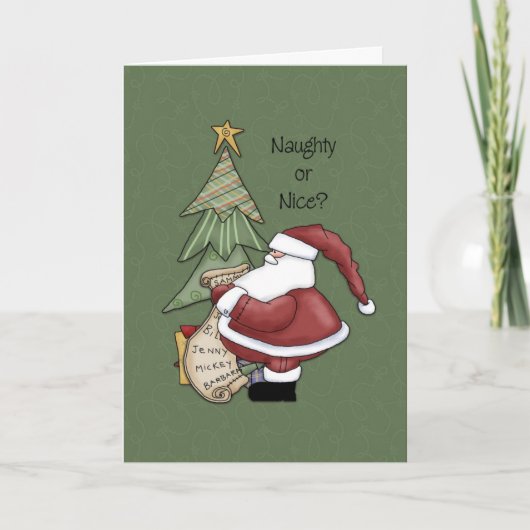 サンタいけなかニース? シーズンカード (正面)