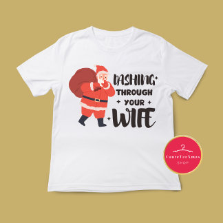 サンタいけなクリスマスおもしろい引用文スウェットシャツ スウェットシャツ