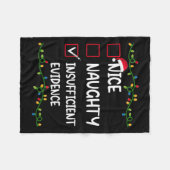 サンタいけなクリスマス フリースブランケット (正面(横))