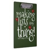 サンタいけなス&素敵なリストのクリップボード クリップボード (右)