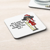 サンタいけなズ・ボーイ・リスト コースター (左側)
