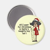 サンタいけなズ・ボーイ・リスト マグネット (正面/裏面)