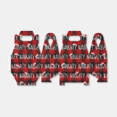 サンタいけなハット付きクリスマス文字 フェイバーボックス (折り畳みなし)