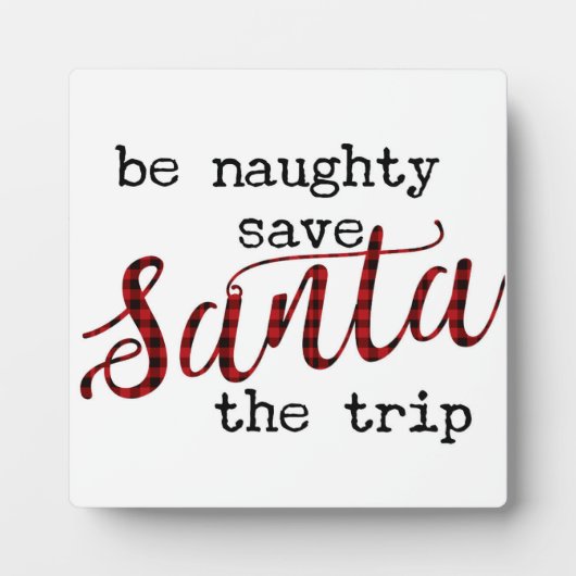 サンタいけなンに行くクリスマスのサイン フォトプラーク (正面)