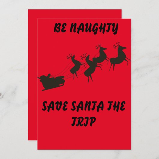 サンタいけなンに行く (正面/裏面)