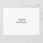 サンタいけなンに行く シーズンポストカード (裏面)