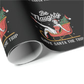 サンタいけな救ザトリップのクリスマスのおもしろいジョーク ラッピングペーパー (ロールコーナー)