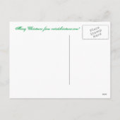 サンタいけな詰め男の子 シーズンポストカード (裏面)