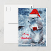 サンタうり坊 メリークリスマス ポストカード (正面/裏面)