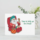 サンタおもしろいがクリスマスパーティーの宴を催す 招待状 (スタンド正面)