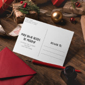 サンタおもしろいで最も素晴らしいタイムビールクリスマス シーズンポストカード