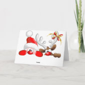 サンタおもしろいとトナカイの漫画 シーズンカード (裏面)