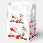 サンタおもしろいとトナカイの漫画 フェイバーボックス (オープン)