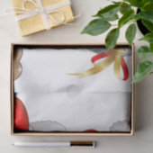 サンタおもしろいとトナカイの漫画 薄葉紙 (ギフト)