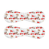 サンタおもしろいとトナカイの漫画 野球ボール (パネル)