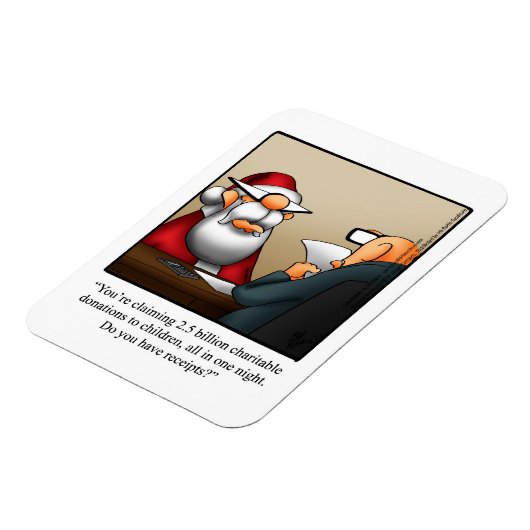 サンタおもしろいとIRSユーモアのマグネットギフト マグネット (左側)