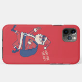 サンタおもしろいはホ来のクリスマスに向かっている Case-Mate iPhoneケース (裏面(横))