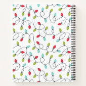 サンタおもしろいは自分が怖い小さなクリスマスを過ごす ノートブック (裏面)