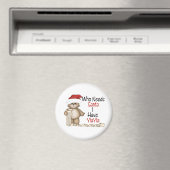 サンタおもしろいイアイアが必要な人 マグネット (インサイチュ (食洗機))