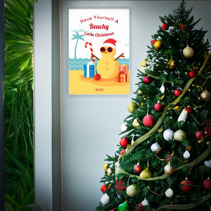 サンタおもしろいクラウスホリデークリスマスニューイヤー ポスター