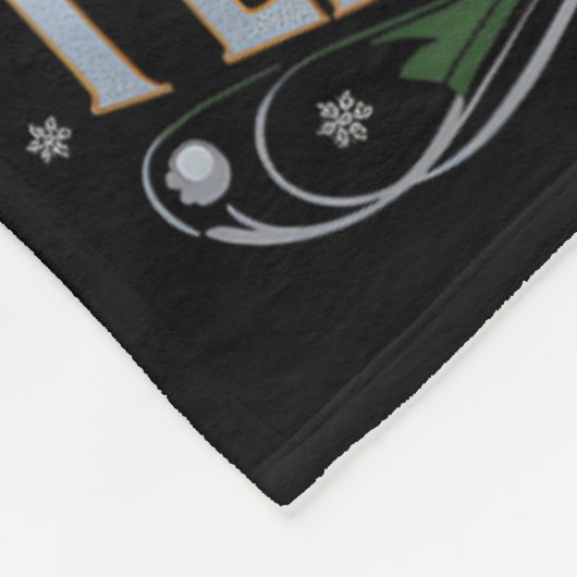 サンタおもしろいクリスマスジムトレーニングファやる気を起こさせるイル フリースブランケット (角)