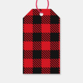 サンタおもしろいクロースのギタ遊ークリスマス ギフトタグ (裏面)