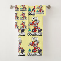 サンタおもしろいクロースのパタユーモアのあるーン