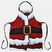 サンタおもしろいクロースの衣装 エプロン (正面)