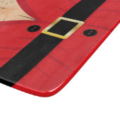 サンタおもしろいクロースノベルティ カッティングボード (角)