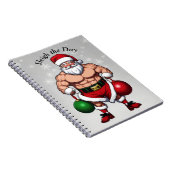 サンタおもしろいクロース ノートブック (右側)