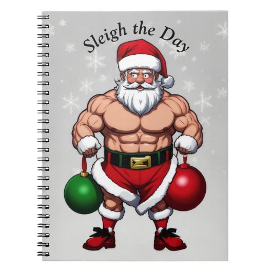 サンタおもしろいクロース ノートブック (正面)