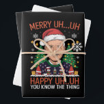 サンタおもしろいジョーバイデン氏Uh Uh Christmasメリー Ugly ラッピングペーパーシート<br><div class="desc">サンタおもしろいジョーバイデン氏Uh Uh Christmasメリー Ugly</div>