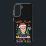 サンタおもしろいジョーバイデン氏Uh Uh Christmasメリー Ugly Samsung Galaxy S21ケース<br><div class="desc">サンタおもしろいジョーバイデン氏Uh Uh Christmasメリー Ugly</div>