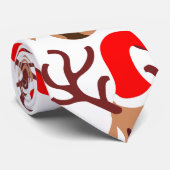 サンタおもしろいトインデア ネクタイ (ロール)