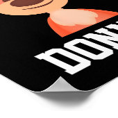 サンタおもしろいトナディアドンナークリスマスグループコスム ポスター (角)