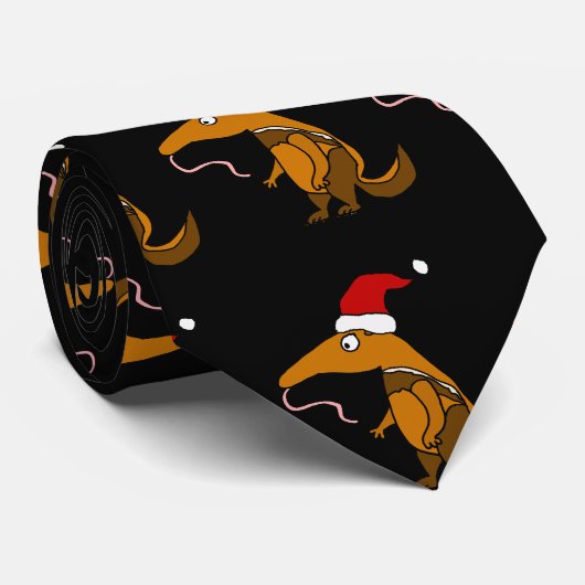 サンタおもしろいハットクリスマスマンガのアンテーター ネクタイ (ロール)