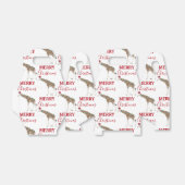 サンタおもしろいハット付きクリスマスキリン動物 フェイバーボックス (折り畳みなし)