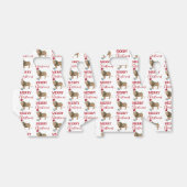 サンタおもしろいハット付きクリスマスリオン動物 フェイバーボックス (折り畳みなし)