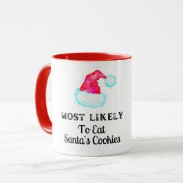 サンタおもしろいーのクッキーに最も近い マグカップ
