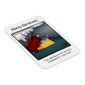 サンタおもしろいーの屋上ギフトユーモア磁石ギフト マグネット (右側)